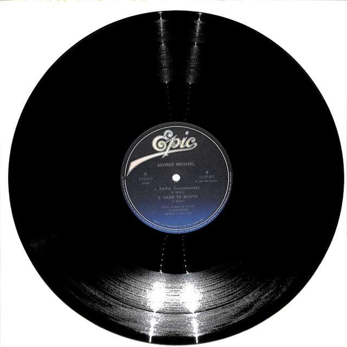 EPIC Sony George Michael "FAITH" 12.3P-853