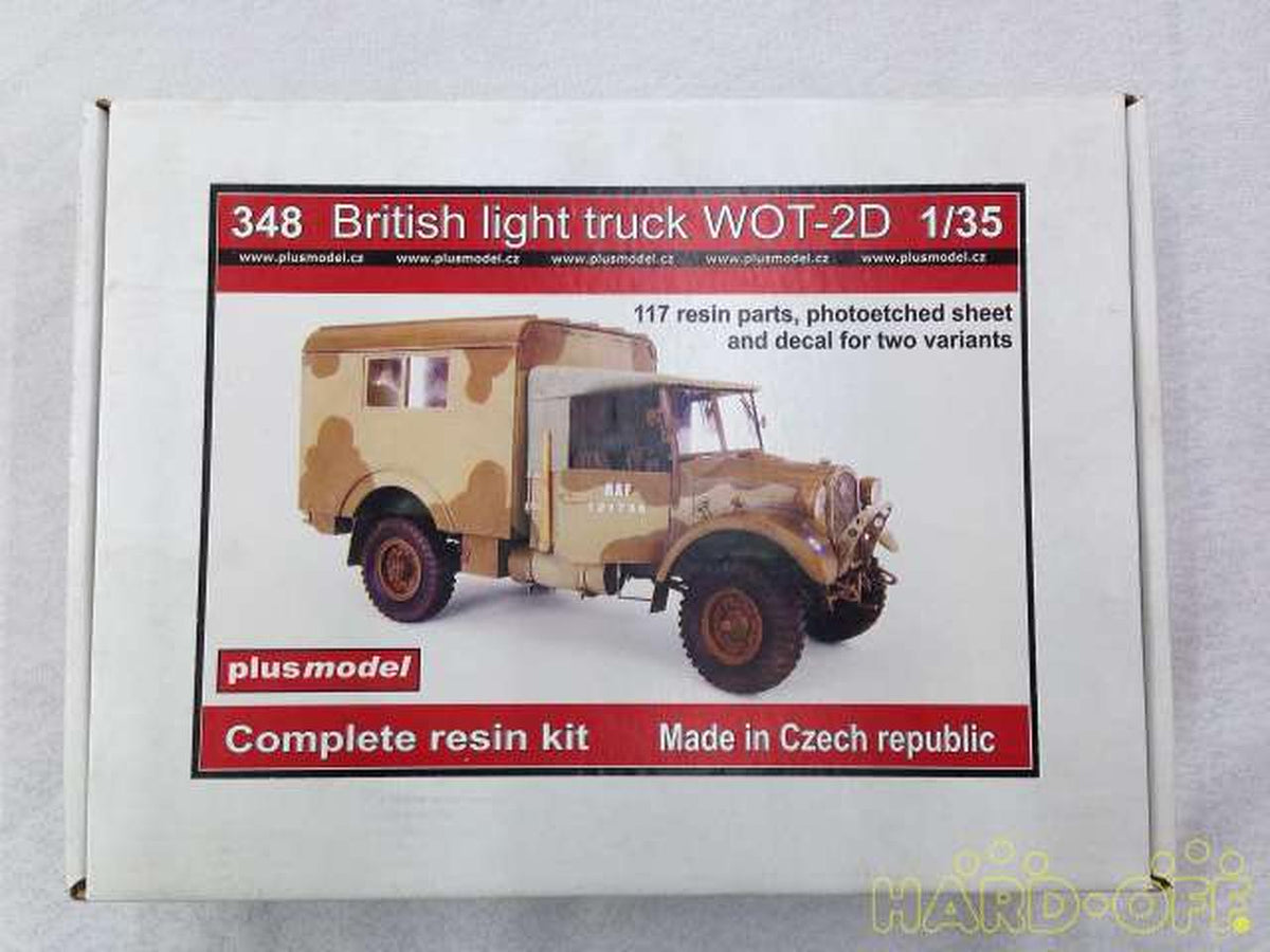 PLUS MODEL Vehicle BRITISH LIGHT TRUCK WOT-2D 348 - Banzai Thrifting | BanzaiHobby