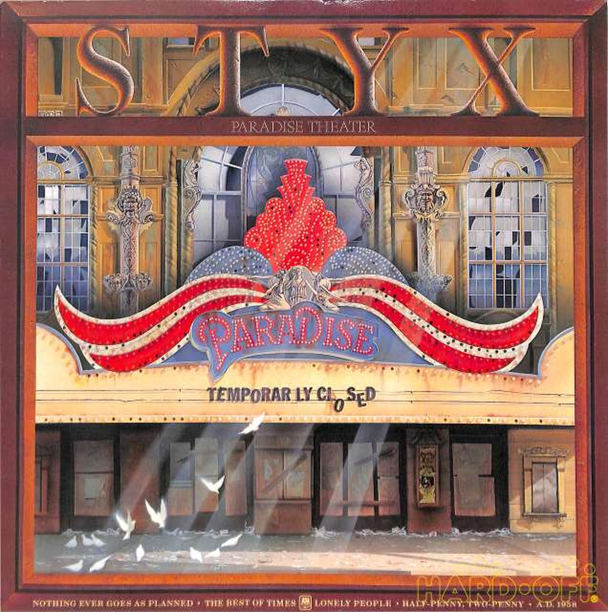 A&M (Import: US) Styx 'Paradise Theater' SP-3719