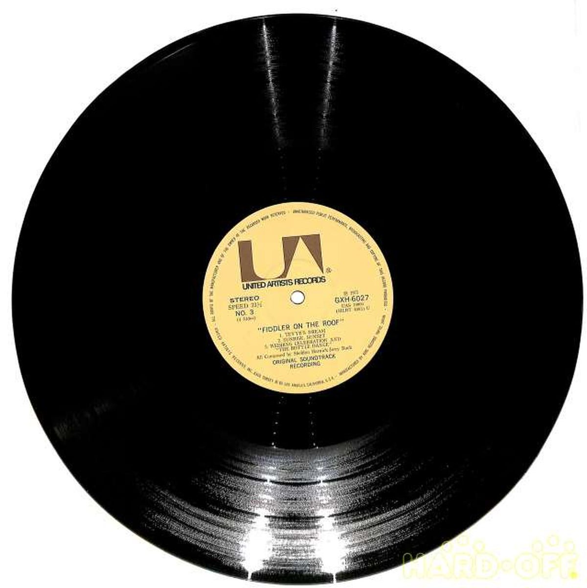 King Soundtrack 'Violin Player on the Roof' GXH6026~7 2LP