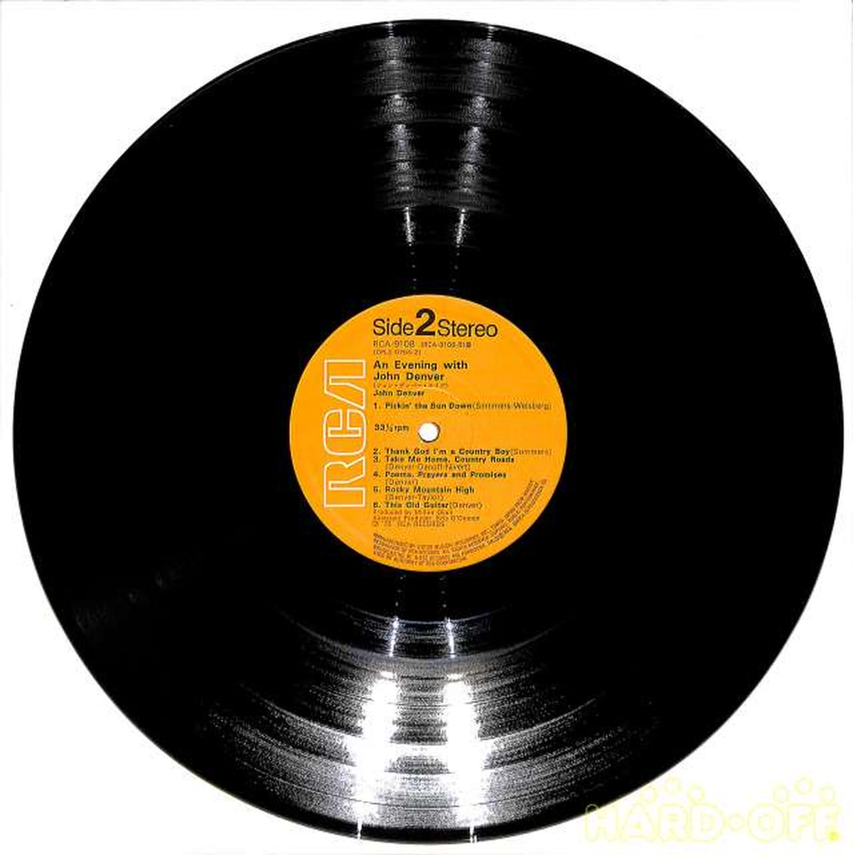Victor John Denver "John Denver Live" RCA-9107~08 2LP