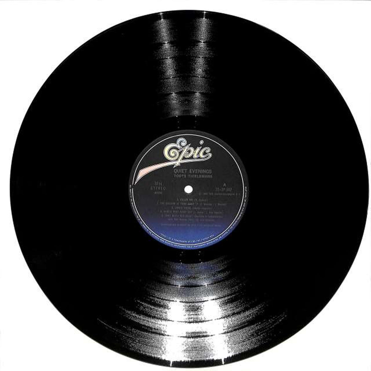 EPIC Sony Toots Sealmans "Quiet Evening" 25.3P-302