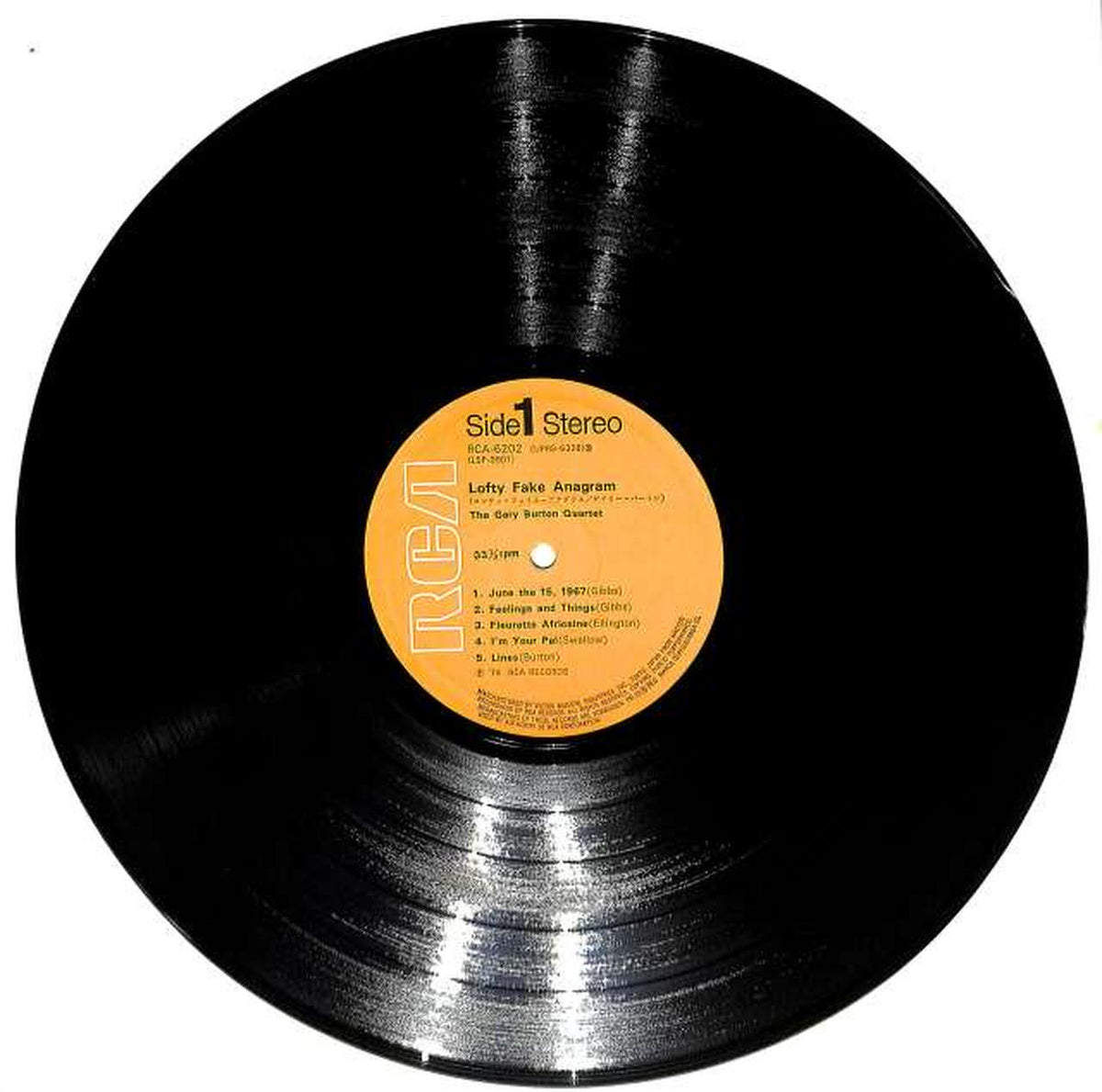 Victor Gary Burton "Lofty Fake Anagram" RCA-6202