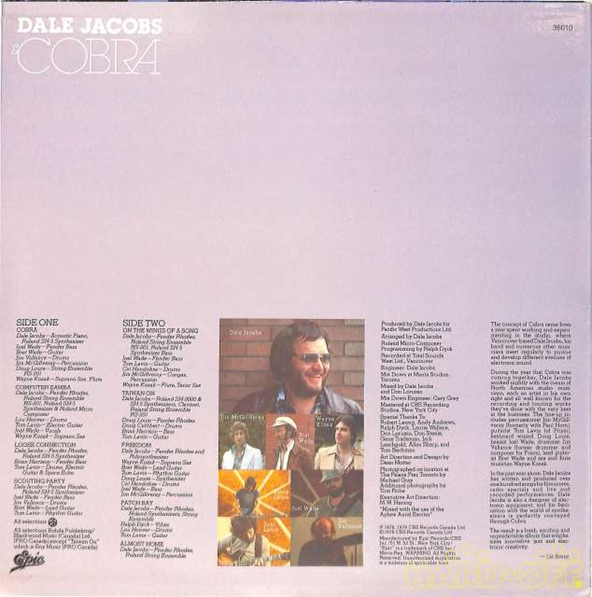 EPIC Dale Jacobs "Cobra" JE36010 (Exported to USA)