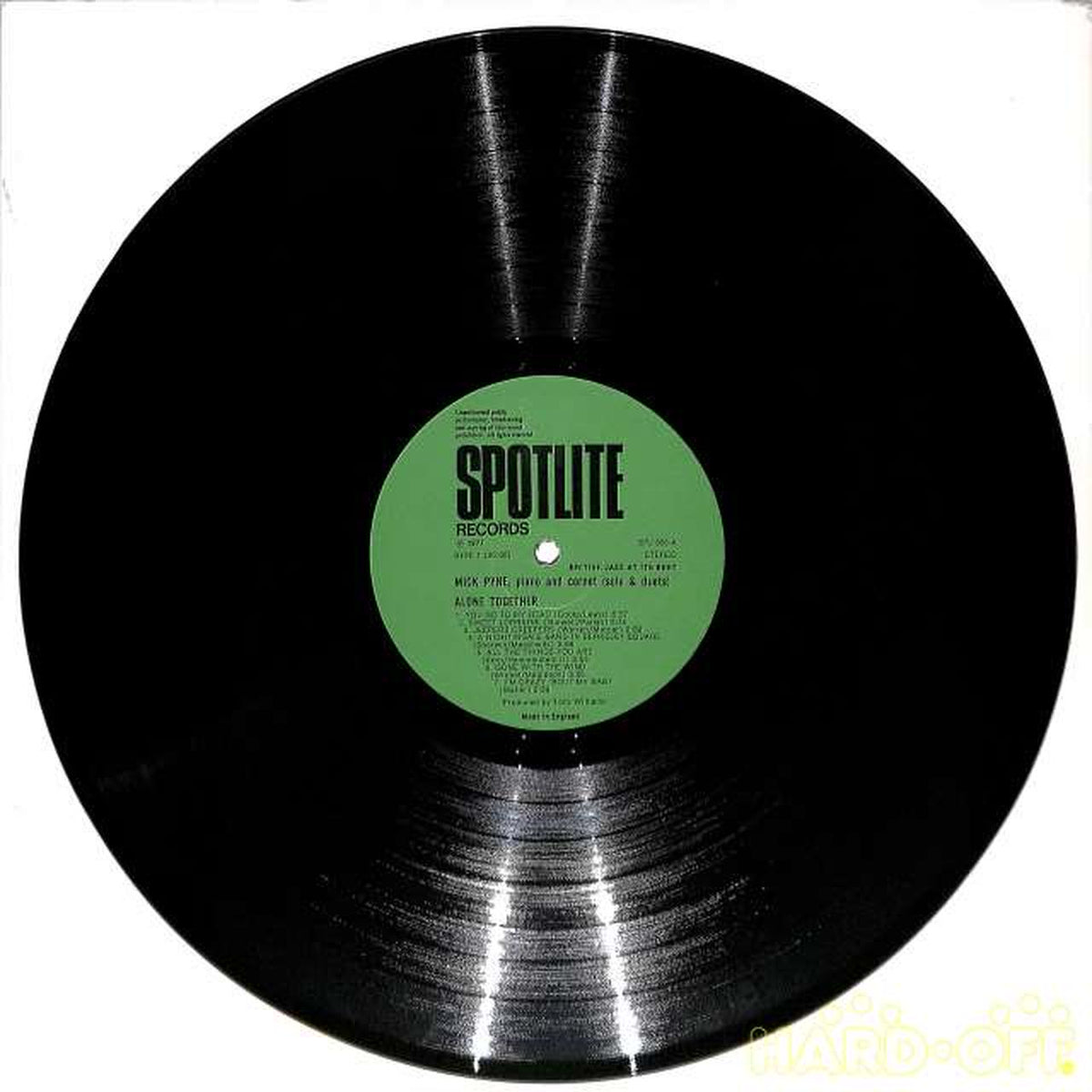 Spotlight (Import, English) Mick Payne "Alone Together" SPJ-506