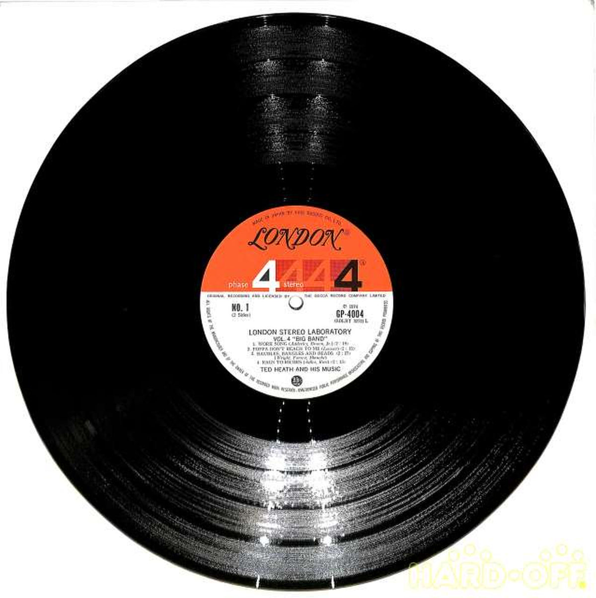 King Records Ted Heath "Big Band" GP-4004