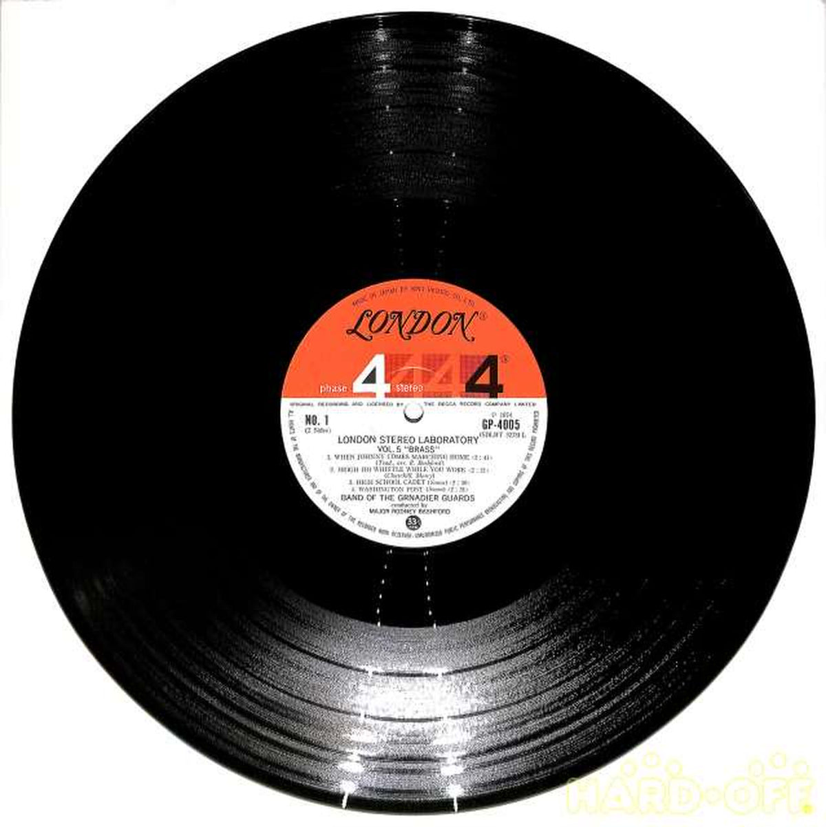 King Records British Guards Military Band and others "Brass" GP-4005