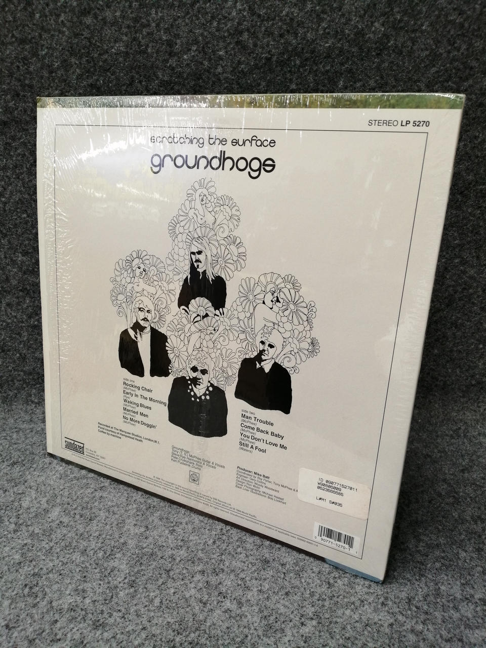 SUNDAZED GROUNDHOGS「SCRATCHING THE SURF LP5270