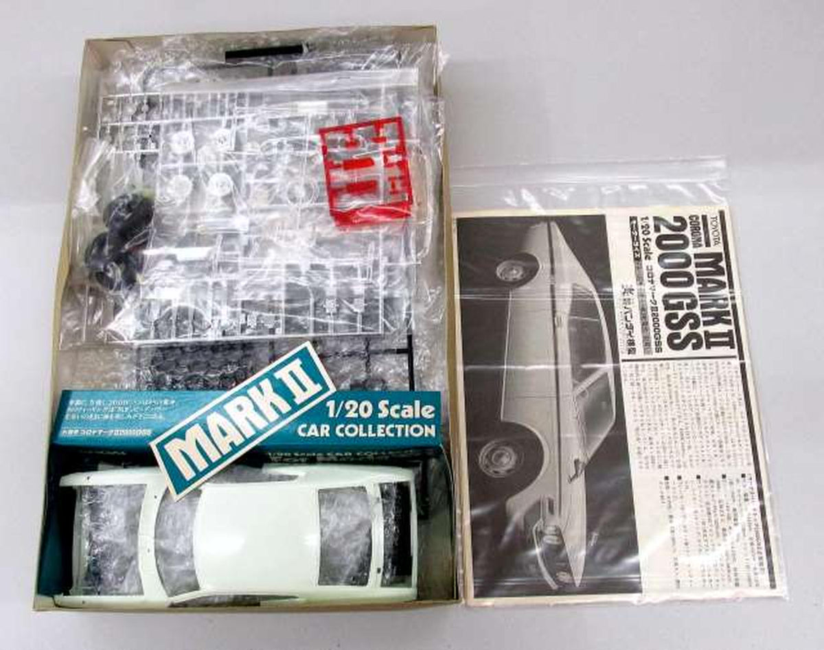 BANDAI 1/20 Toyota Corona Mark 2 2000GSS Motorized Kit [35265] - Banzai Thrifting | BanzaiHobby