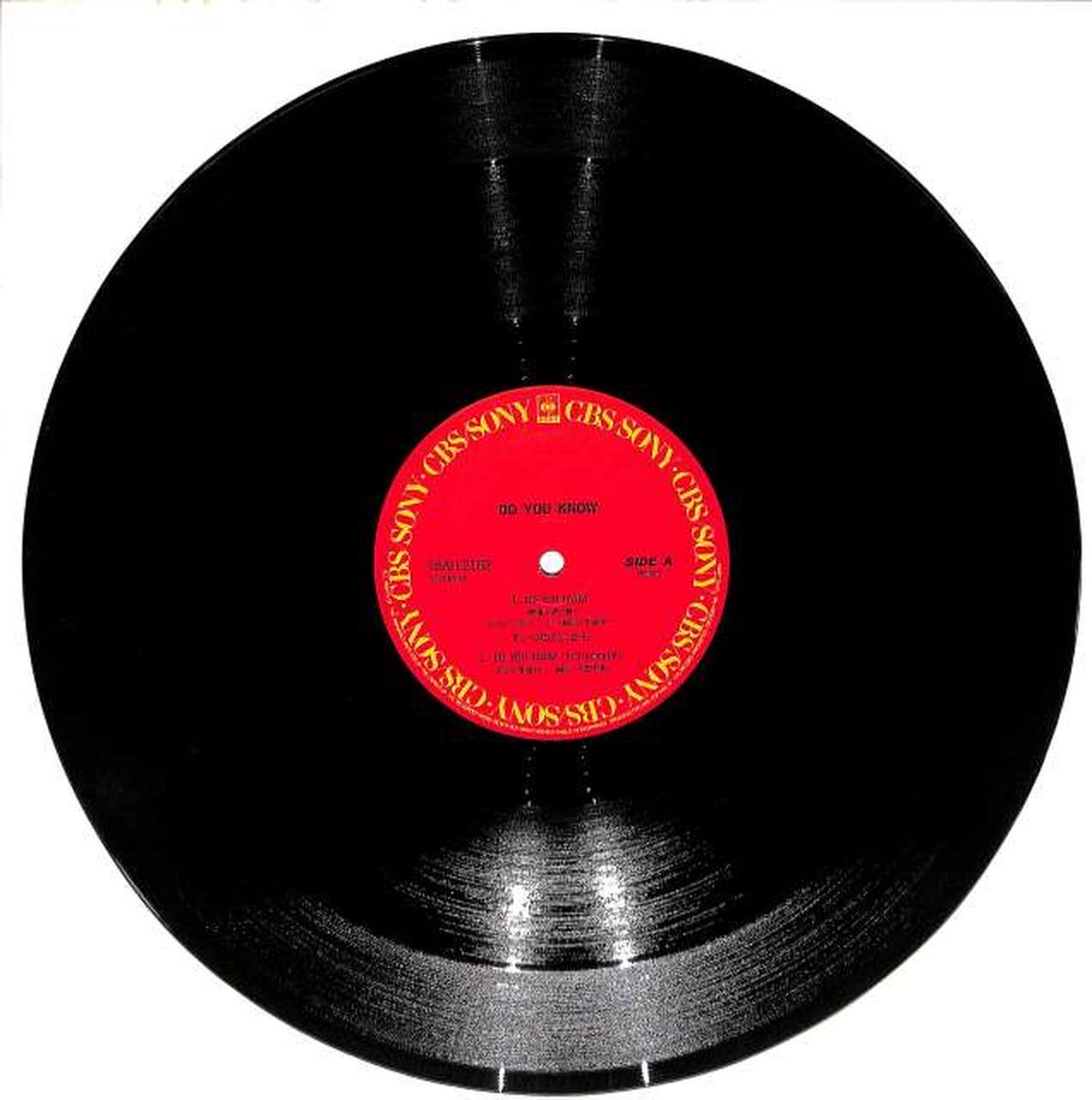 CBS Sony Hiro Tsunoda☆"DO YOU KNOW" 15AH2162