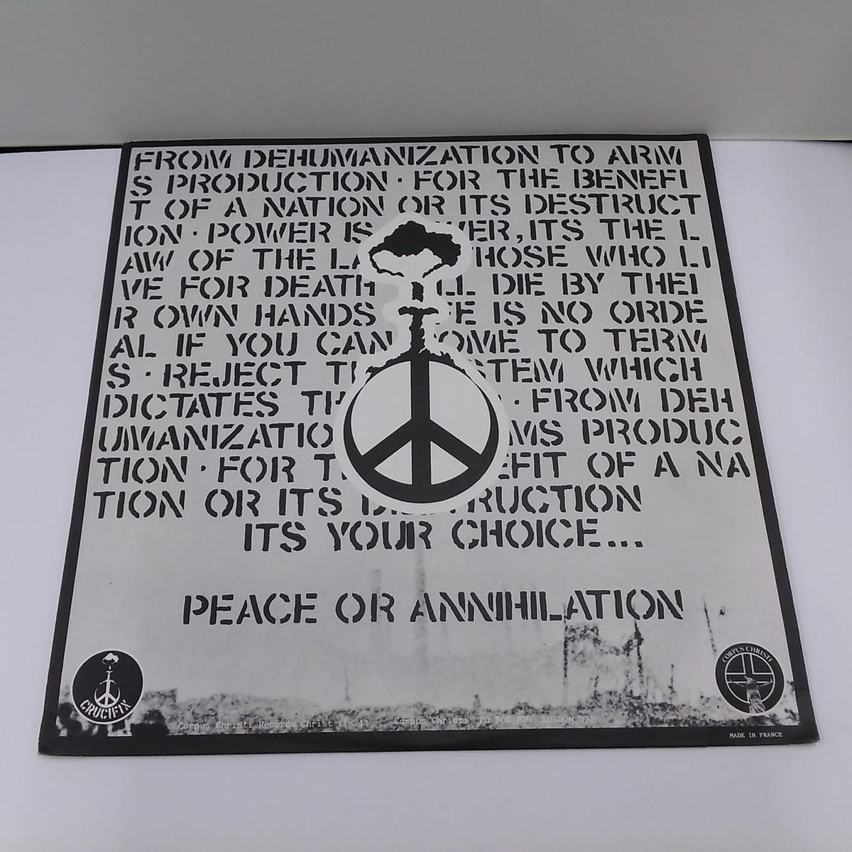 CORPUS CHRISTI Record DEHUMANIZATION