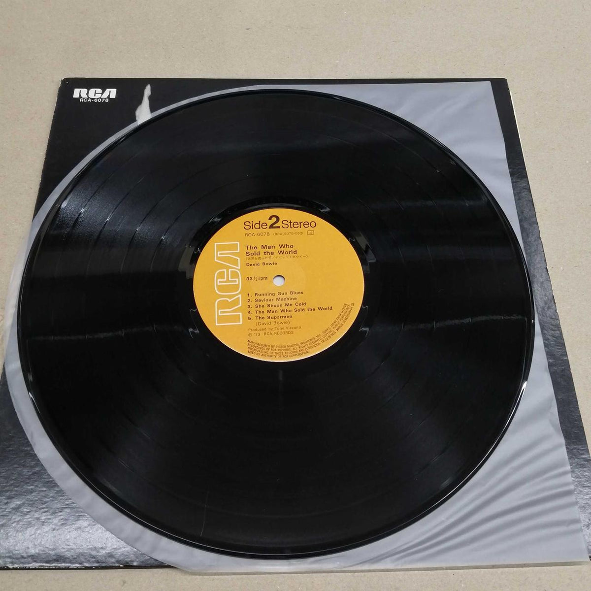 RCA THE MAN WHO SOLD THE WORLD RCA-6078