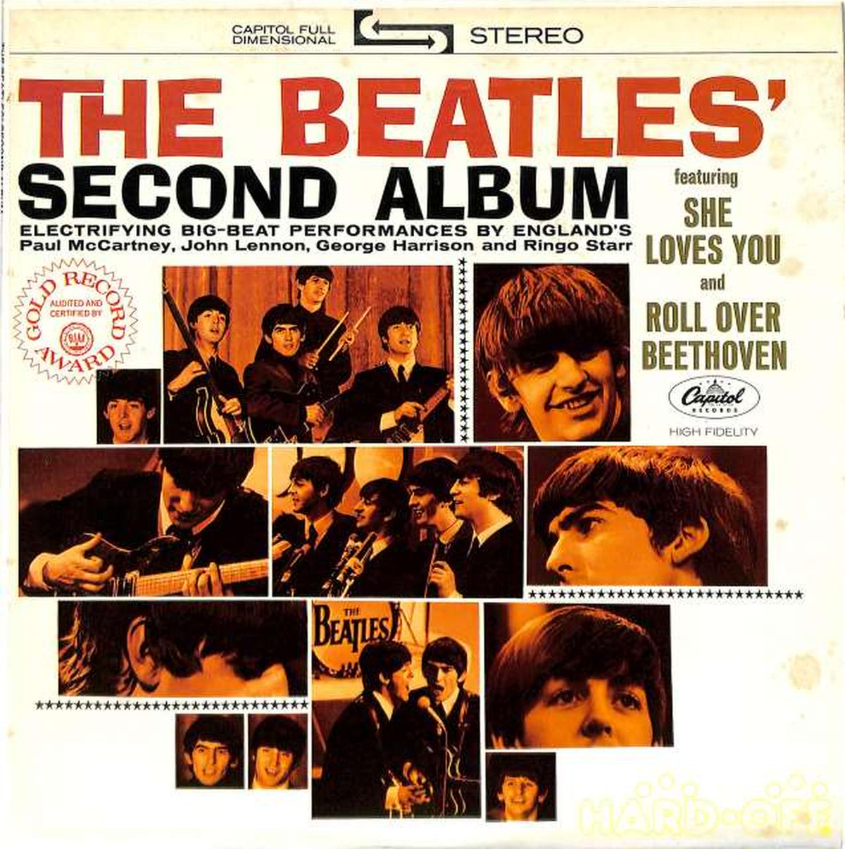 Capitol (imported, US) The Beatles "Second Album" ST-2080