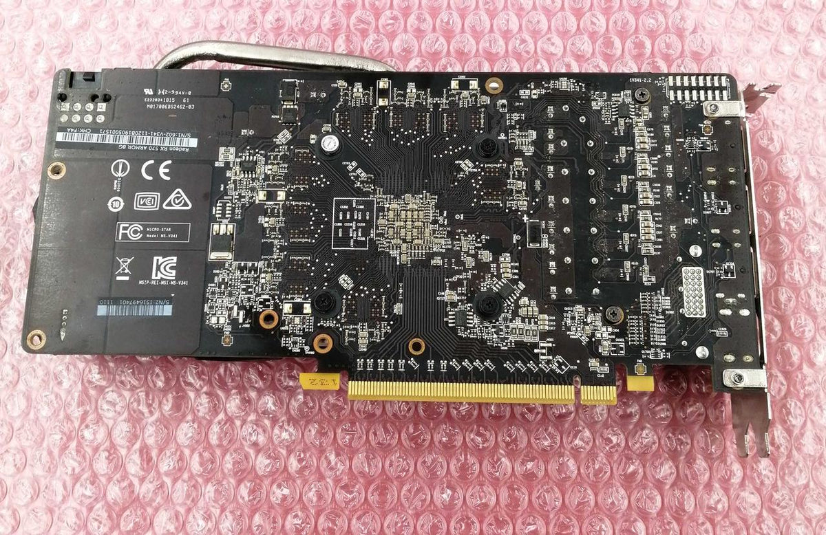 MSI Graphics Board: RX 570 ARMOR 8G