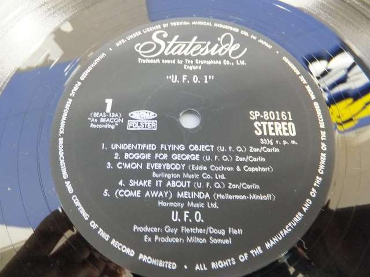 Toshiba Musical Industries, Ltd. U.F.O.1/U.F.O SP-80161/U.F.O.1/U.F.O