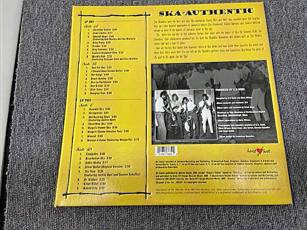 HEART BEAT RECORDS SKA-TALITES FOUNDATION SKA SKA-TALITES FOUNDATION SKA