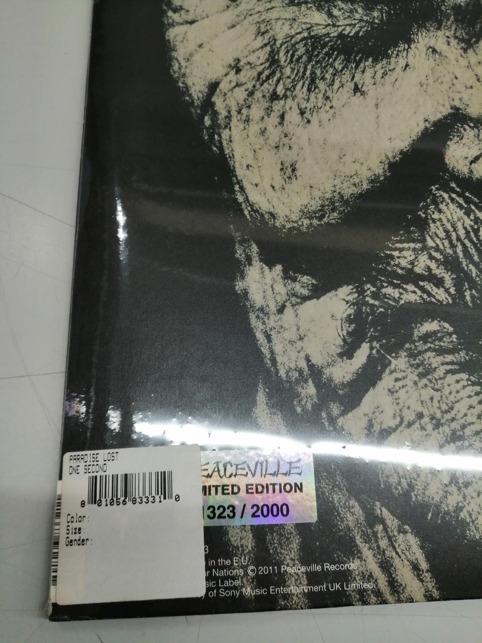 PEACEVILLE PARADISE LOST/ONE SECOND VILELP333
