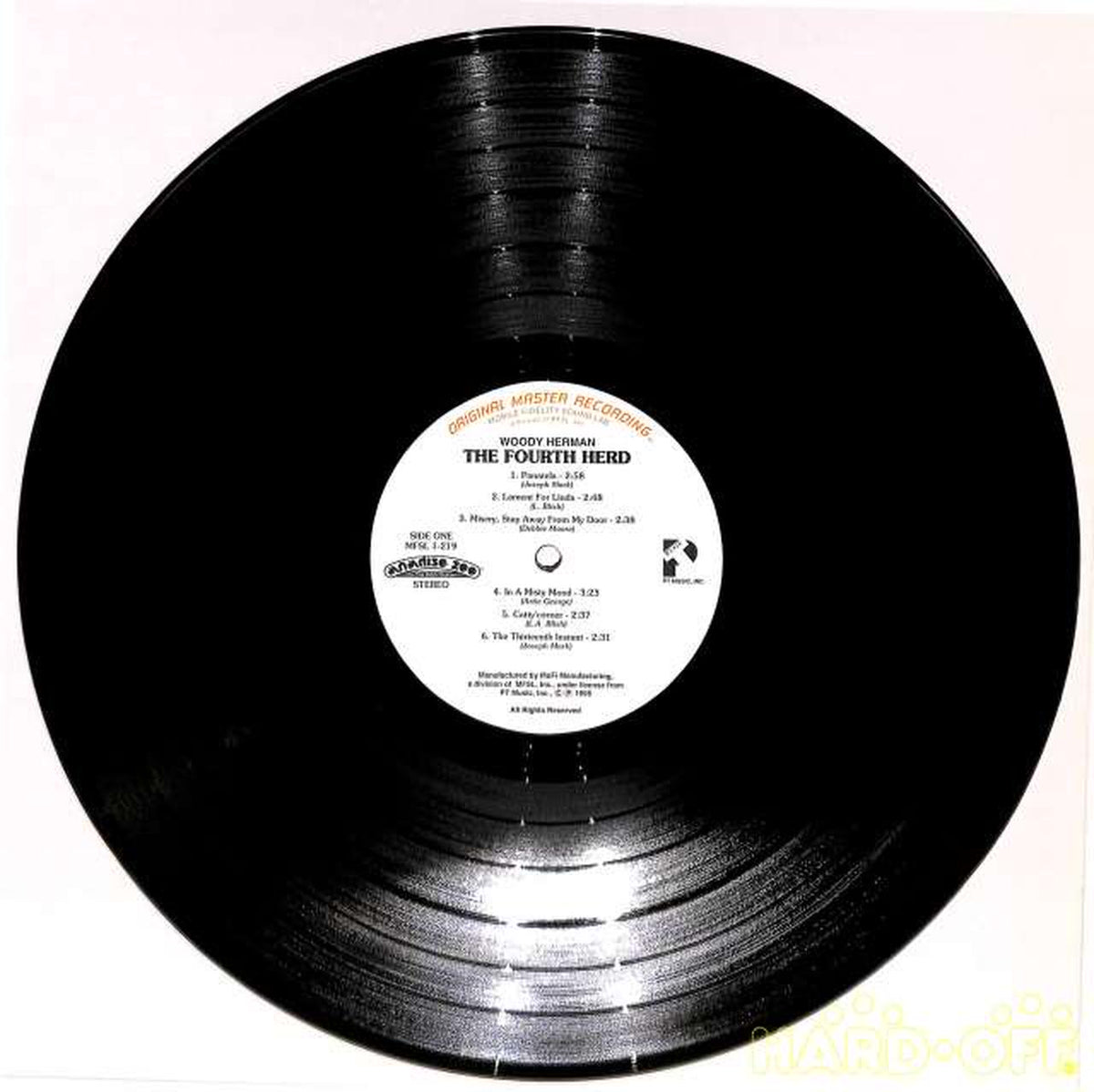 Mobile Fidelity Sound Lab Woody Herman "The Force Hard" MFSL 1-219