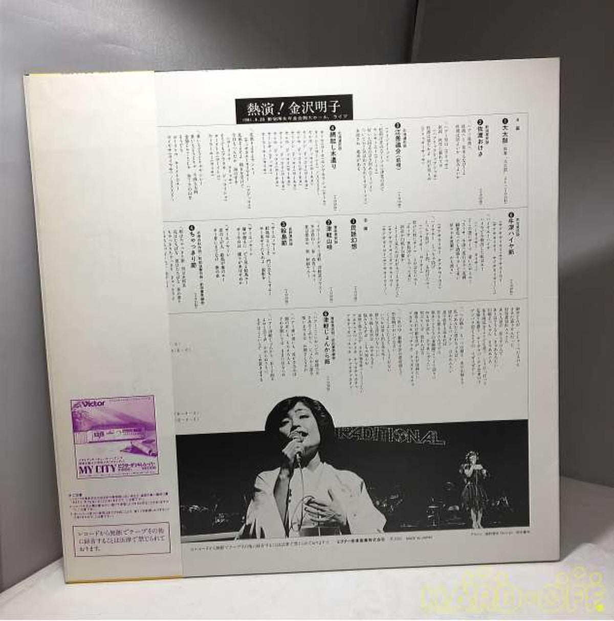 VICTOR Passionate Performance! / Akiko Kanazawa *Lyric booklet missing