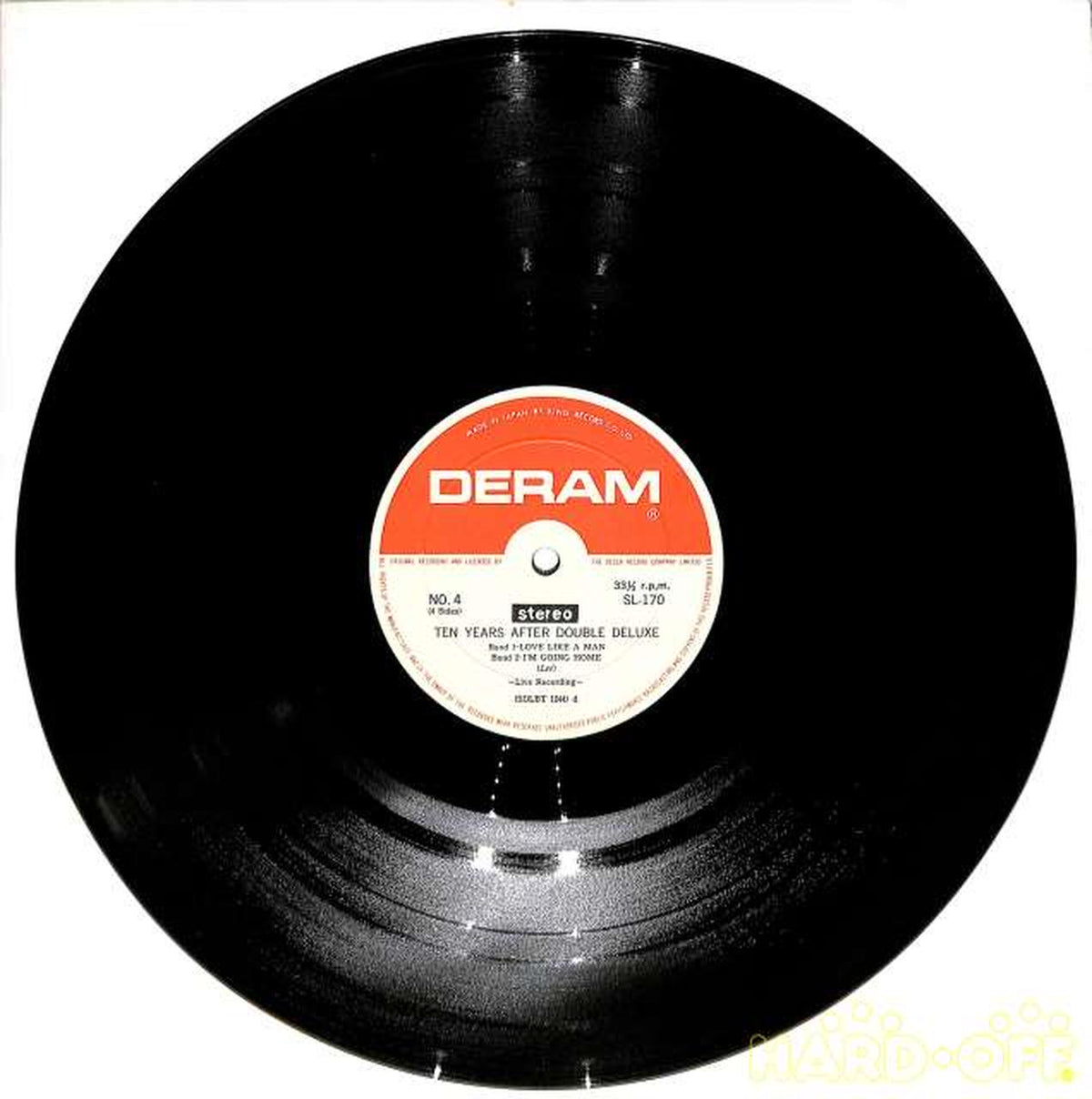 King Records (Dream) Ten Years After 'Double Deluxe' SL-169~70 2LP