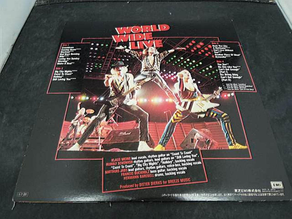 EMI SCORPIONS/WORLD WIDE LIVE EMS-67178/79