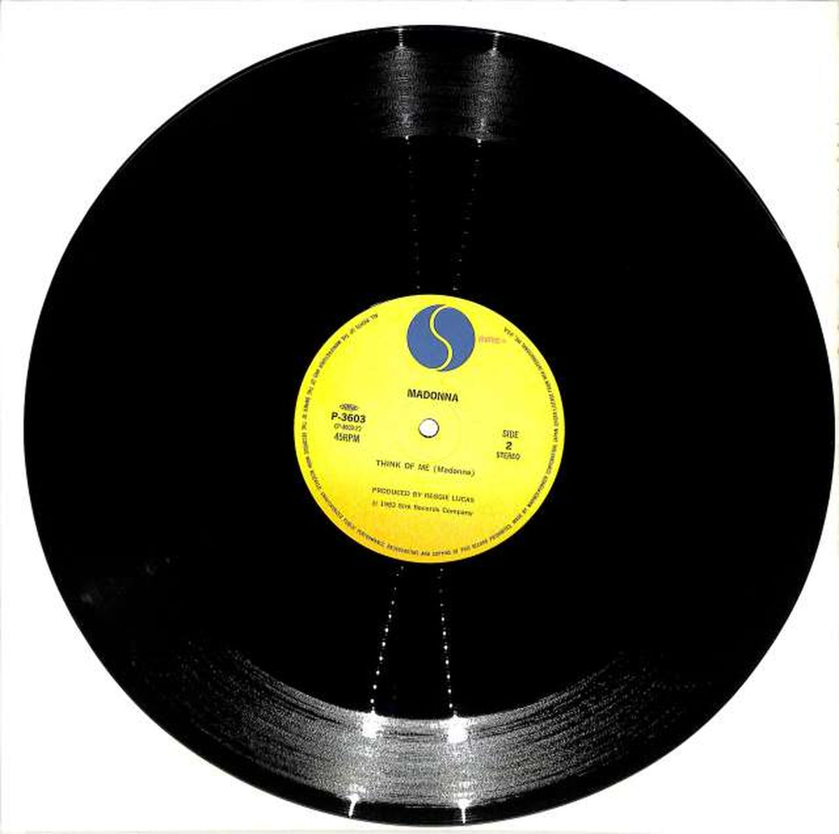 Warner Pioneer Madonna 'Papa Don't Preach' P-3603