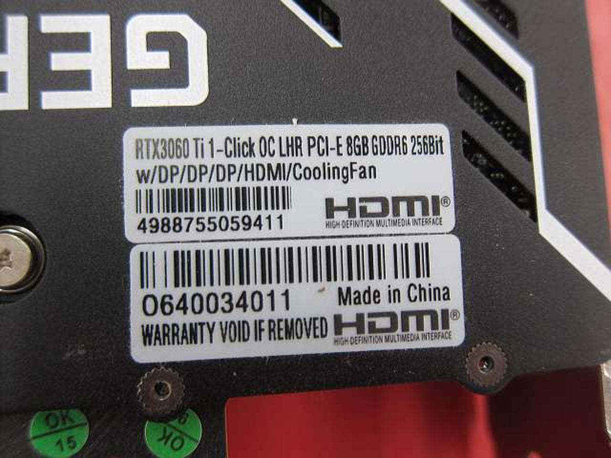 Xianren Zhizhi NVIDIA PCI-Express RTX3060TI 8GB - Banzai Thrifting | BanzaiHobby