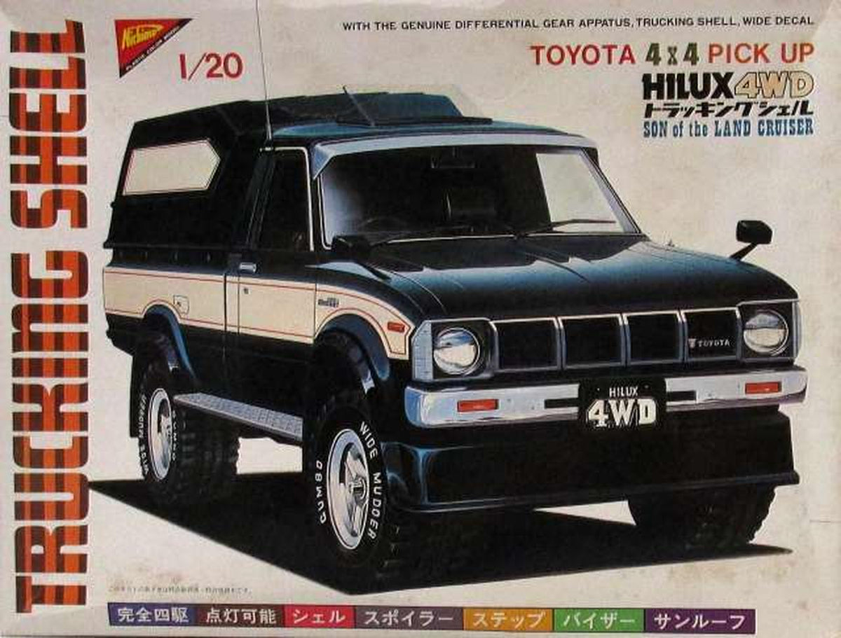 Nichimo 1/20 Toyota Hilux 4WD Tracking Shell Motorized Kit [MC-2063] - Banzai Thrifting | BanzaiHobby