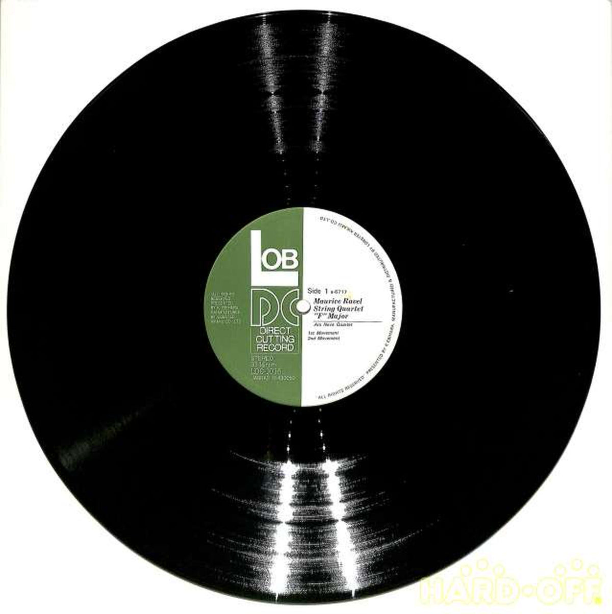 lobster Ravel String Quartet Ars Nova SQ LDC-1016 (Direct Disc)