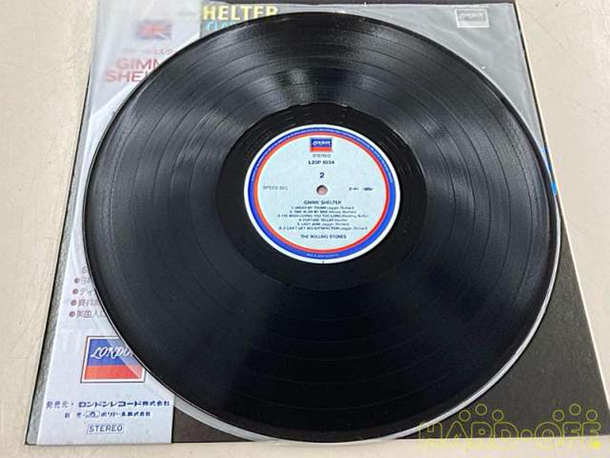 London Records [Out of Print] The Rolling Stones / GIMME SHEL L20P1034