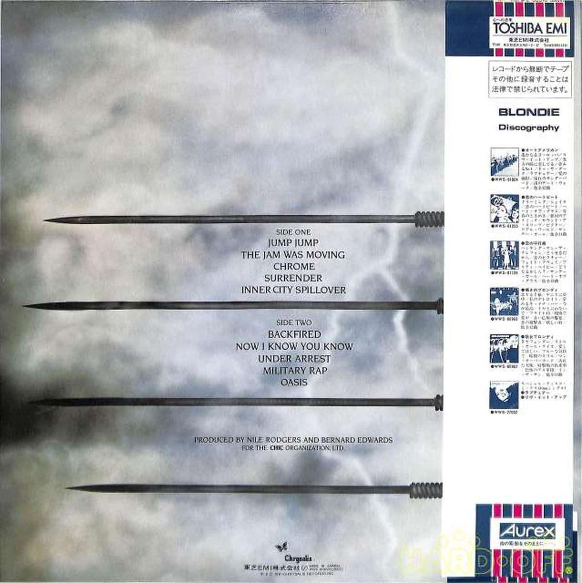 Toshiba EMI Debbie Harry "Premonition" WWS-91022
