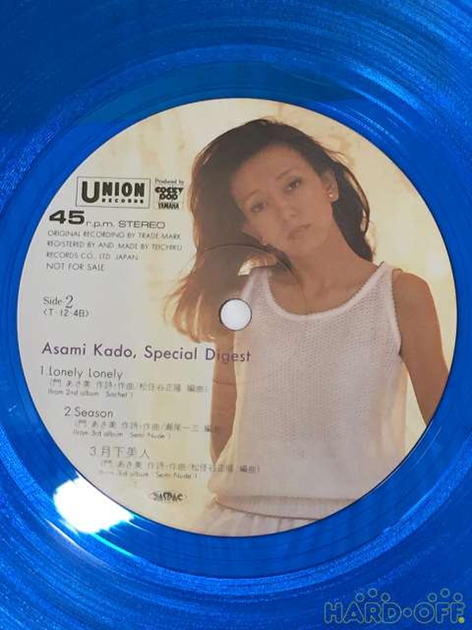 UNION Records LP Record Asami Kado SPECIAL DIGEST