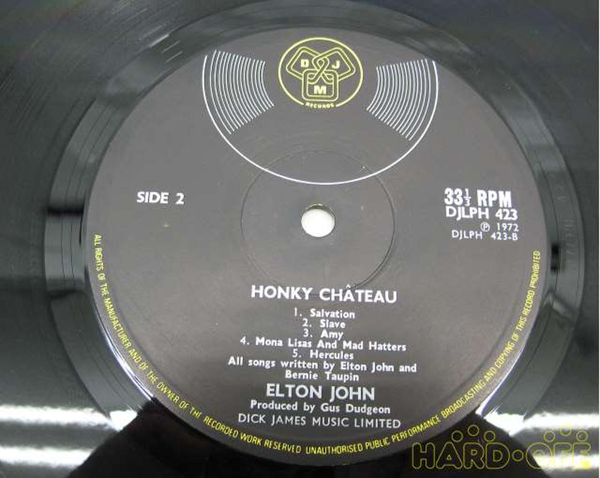 DJM RECORDS ELTON JOHN / HONKY CHATEAU(UK) ELTON JOHN / HONKY CHATEAU(UK)