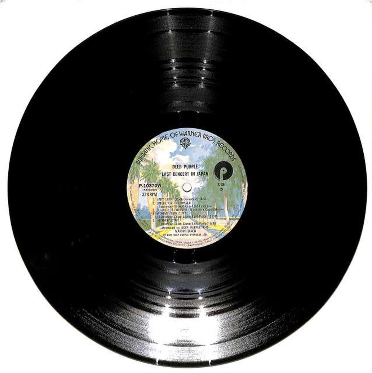 Warner Pioneer Deep Purple 'Last Concert in Japan' P-10370W