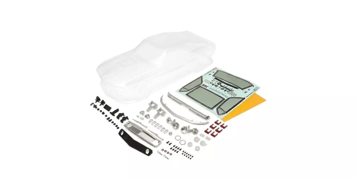 Kyosho FAB715 1969 Ford Mustang Boss 429 Non-Decoration Body - BanzaiHobby