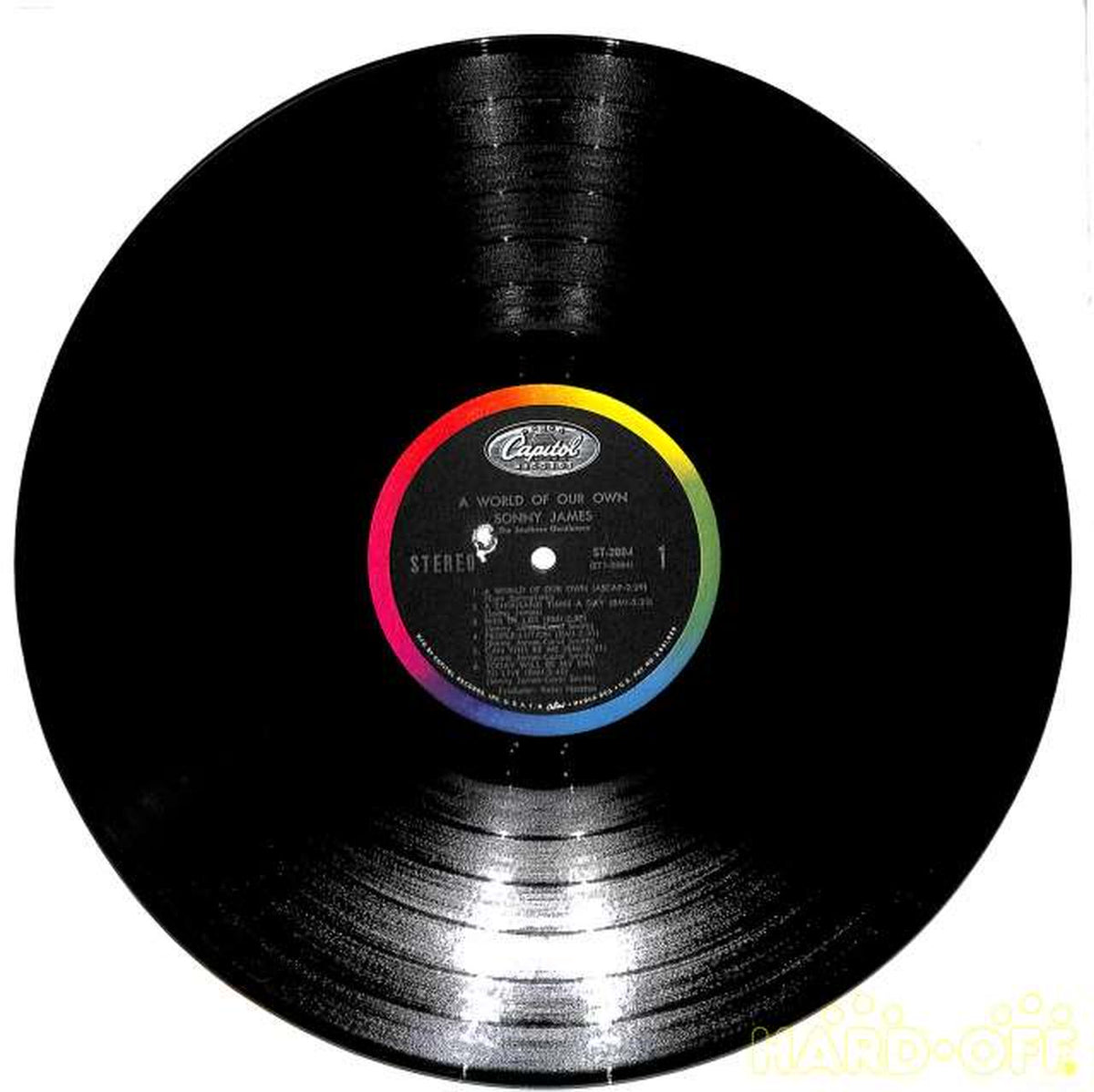 Capitol (imported, US) Sonny James "A World of Our Own" ST-2884 (Cut Disc)