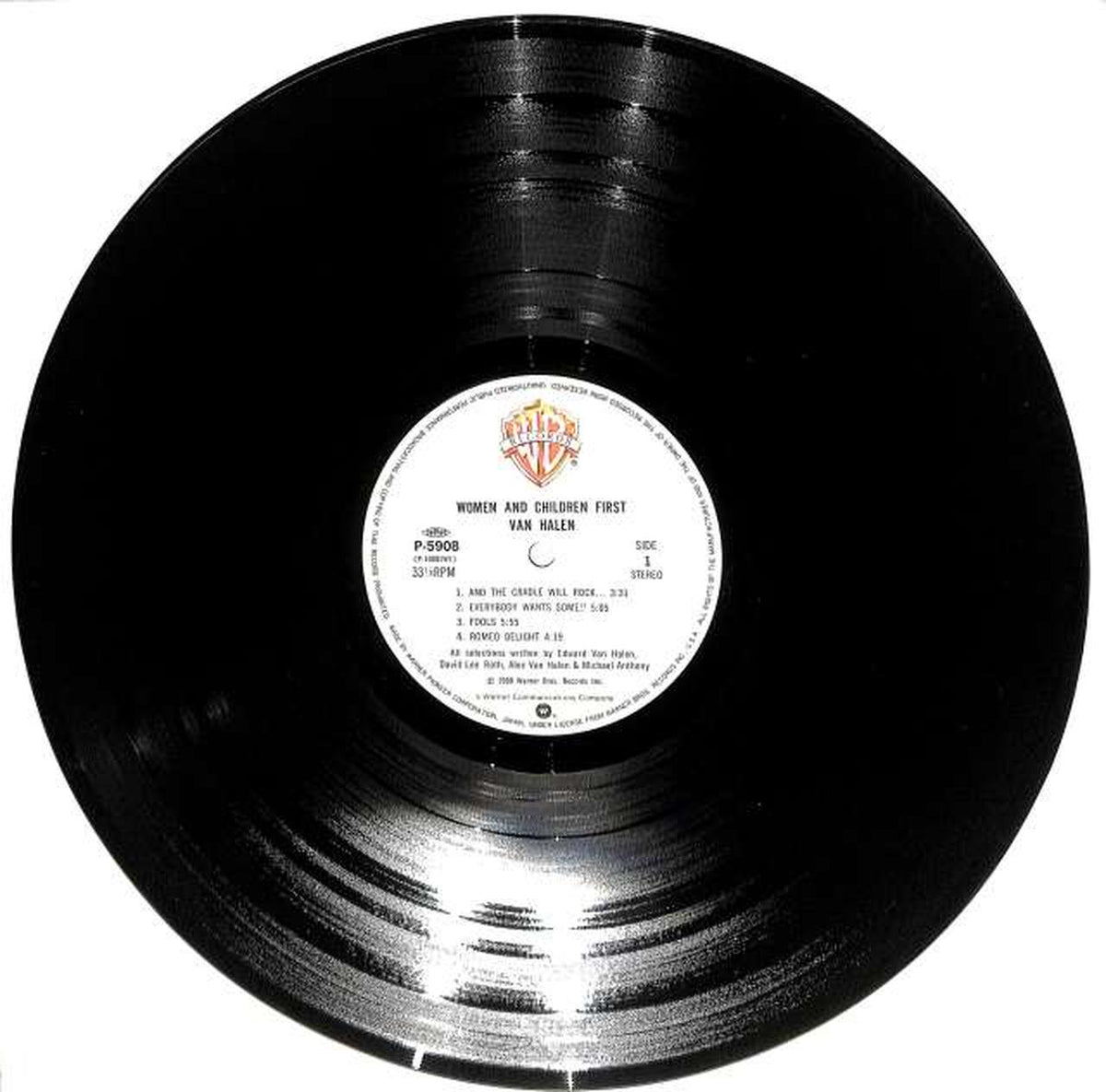 Warner Pioneer Van Halen "The Dark Code" P-5908