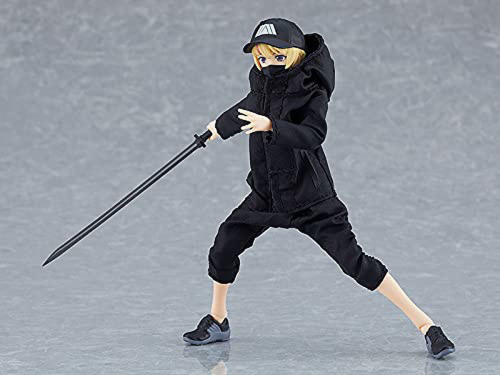 figma Styles 女性body[ユウキ] with テックウェアコーデ ノンスケール ABS&PVC製 塗装済み可動フィギュア - BanzaiHobby