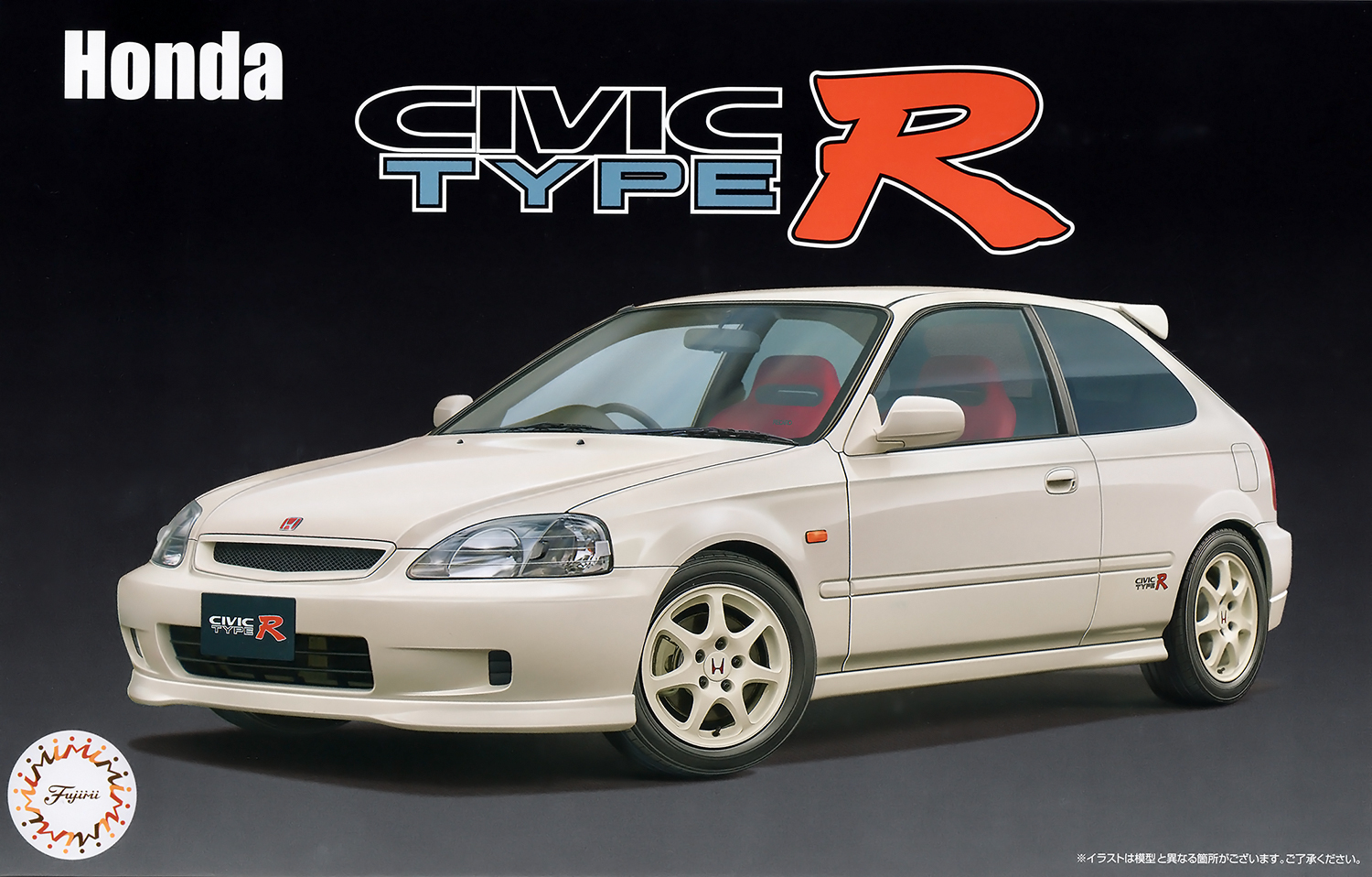 Fujimi ID088 1/24 Inch Up Series No. 88 Honda Civic Type R Late Model (EK9)