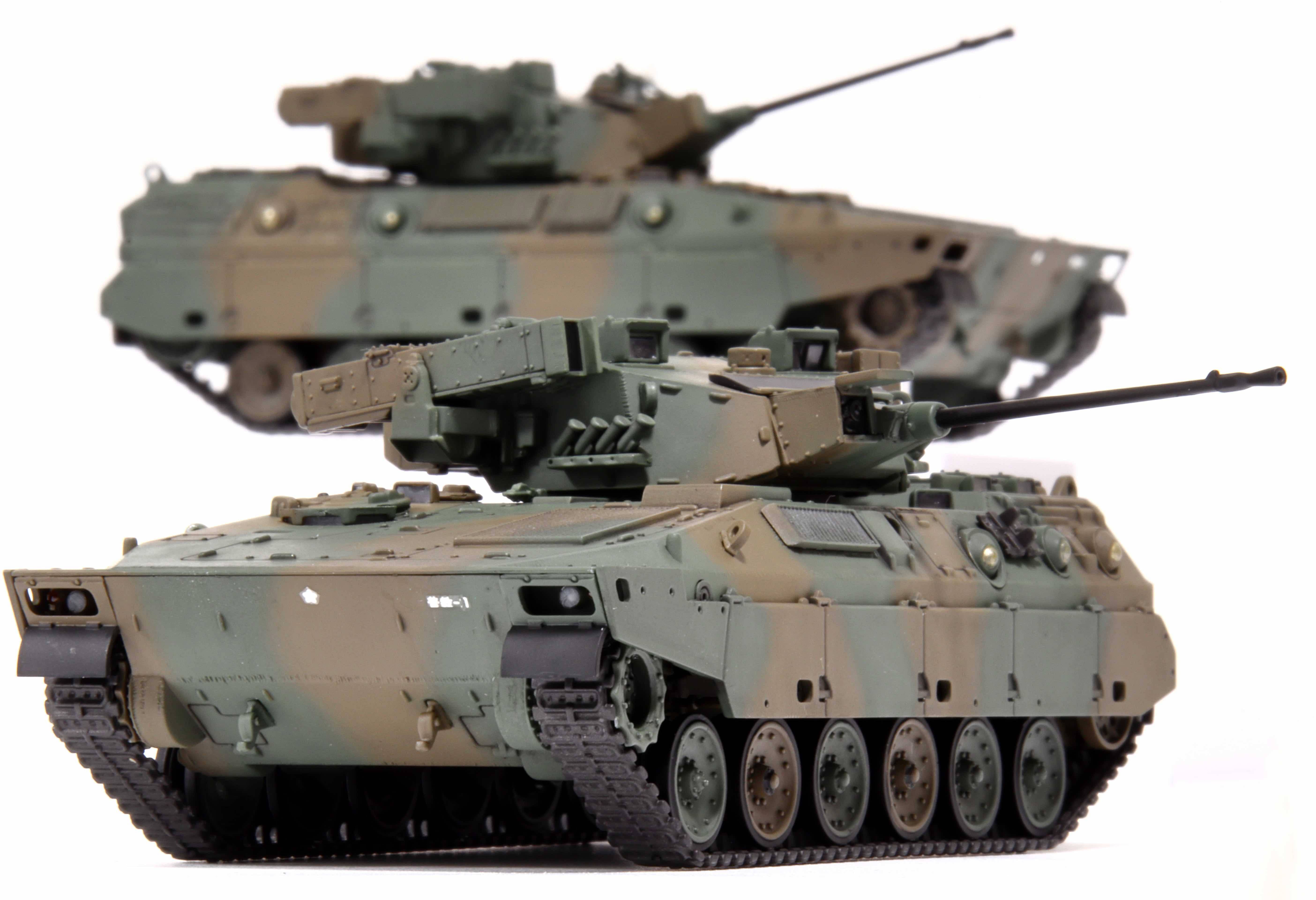 Fujimi ML-27 1/72 JGSDF Type 89 Fighting Vehicle (2 Units)