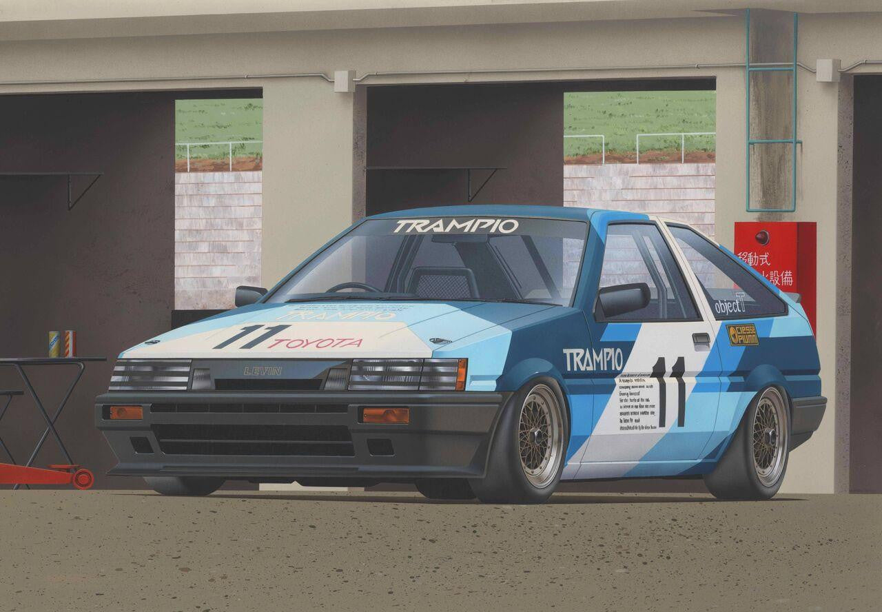 Fujimi ID-332 1/24 Inch Up Series No.332 Trampio AE86 Levin '85