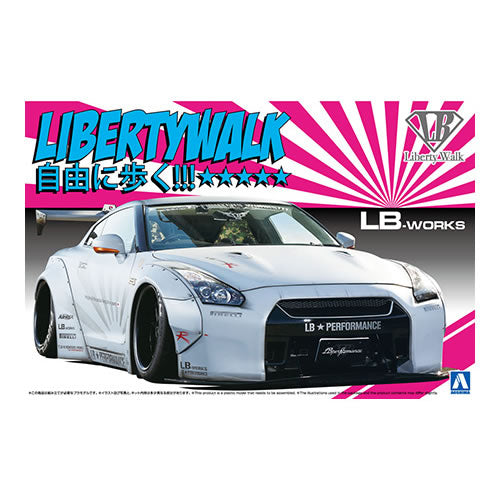 Aoshima 1/24 Liberty Walk No.10 LB Works R35 GT-R Ver.2