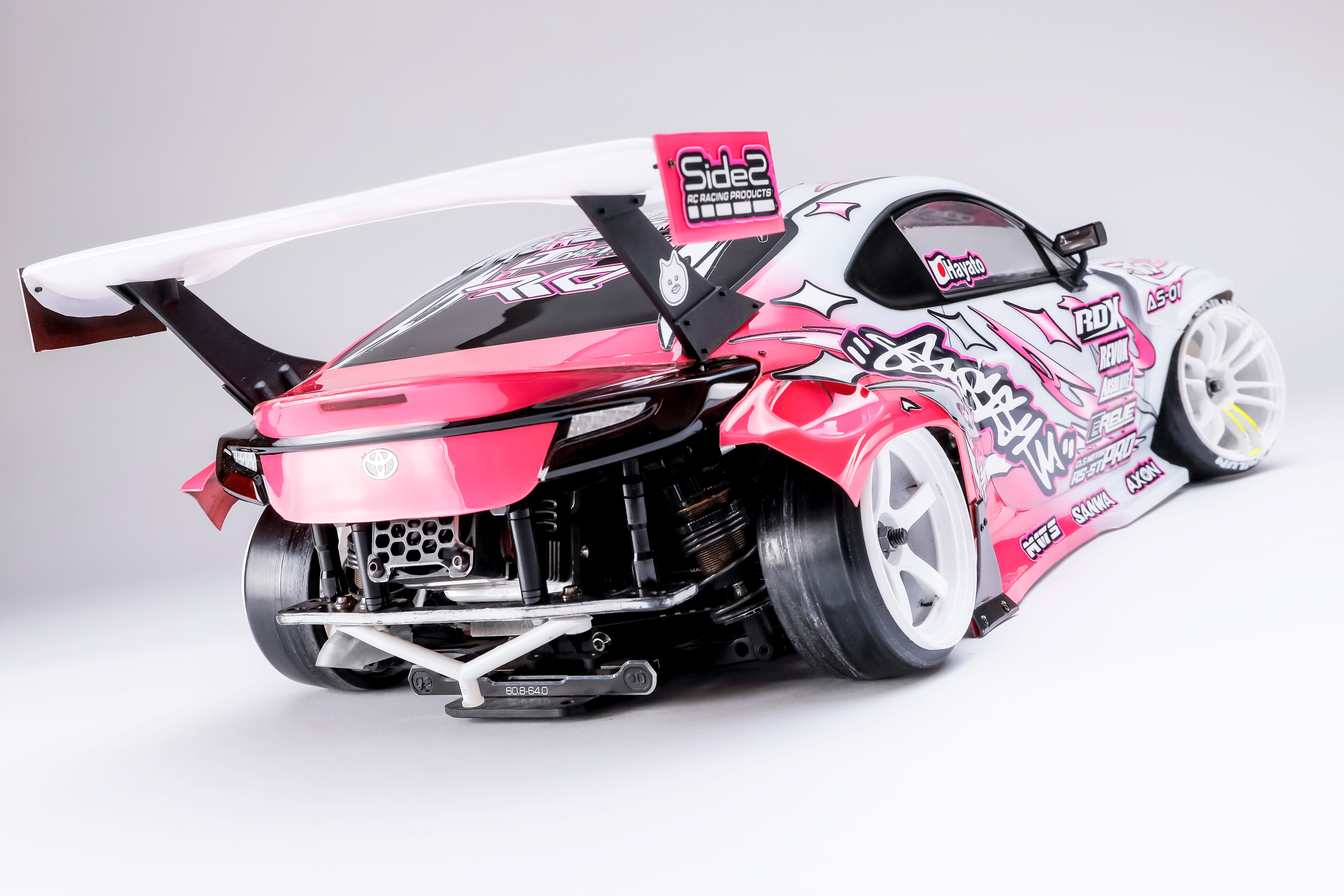 (PO JUL 2026) REVED HS-WS-AG 8810 STYLE Resin Wing Stay Type A (Universal, includes 6 steel screws) - BanzaiHobby