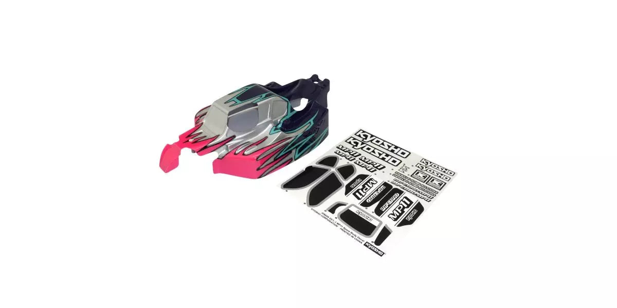 Kyosho IFB028HC1 Inferno MP11 Color Typ 1 Vorgeschnittener Karosseriesatz (Hart) - Kyosho Banzai Hobby