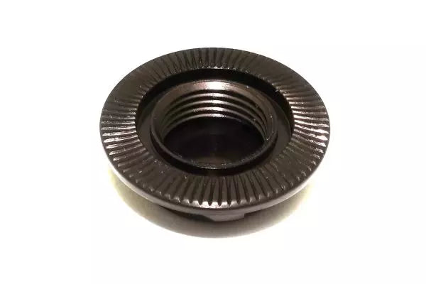 Kyosho IFW649GM Wheel Nuts (Gunmetallic/4 pieces/Flange Cap/Serration)