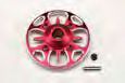 (PO JUN 2026) Yokomo RD-630R Aluminum Lightweight Spur Gear Hub (Red)