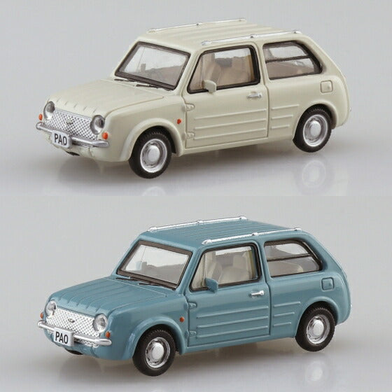 Aoshima 1/64 Nissan Pike Car Collection 1BOX (12 pieces) - BanzaiHobby