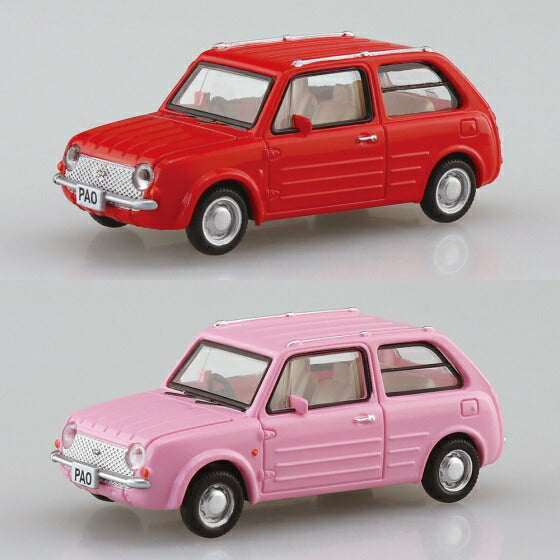 Aoshima 1/64 Nissan Pike Car Collection 1BOX (12 pieces) - BanzaiHobby