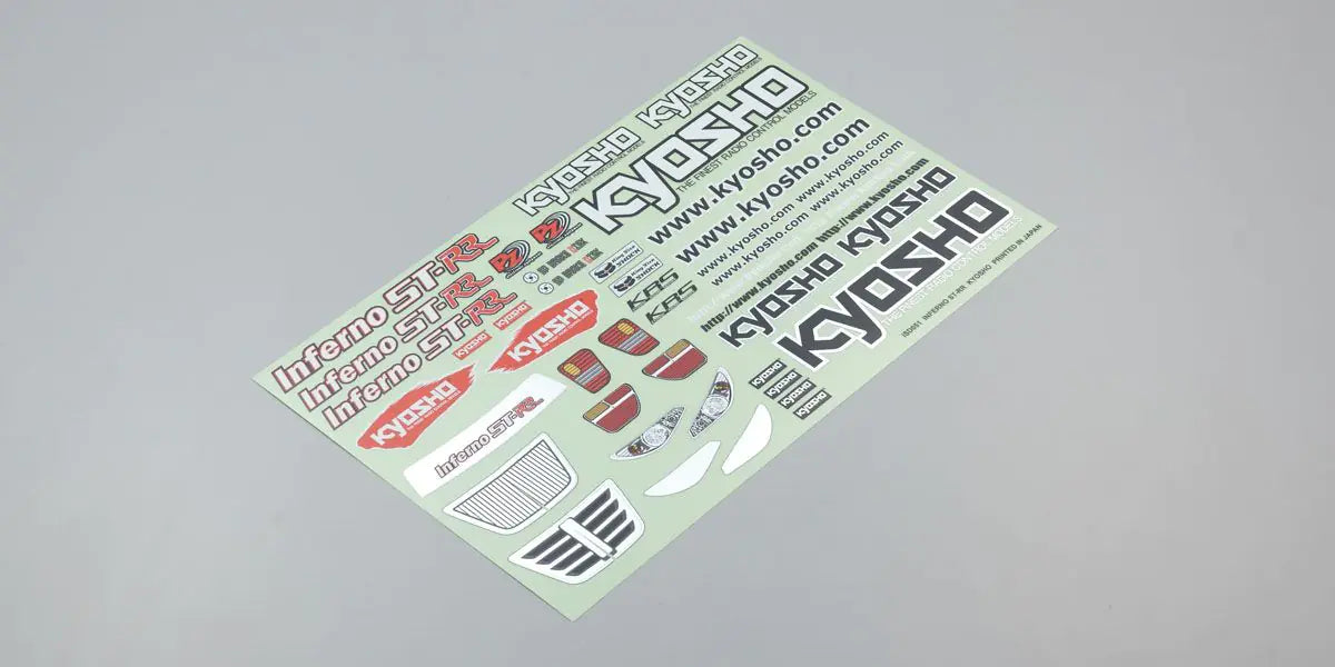 Kyosho ISD051 Decal (INFERNO ST-RR) - BanzaiHobby