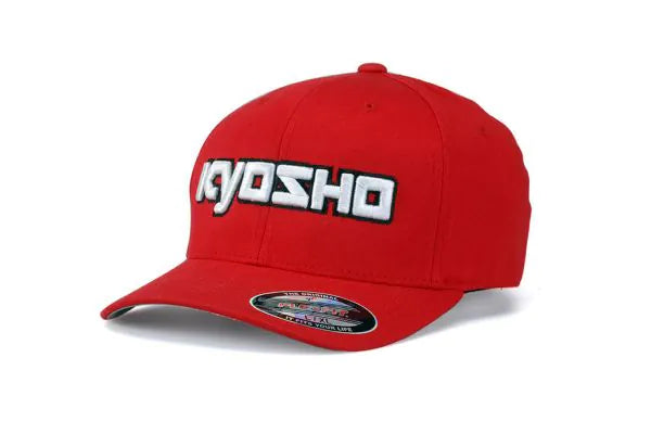 Kyosho KYS009R Kyosho 3D Cap (Red) - BanzaiHobby